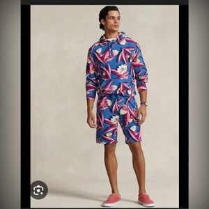 Polo by Ralph Lauren, Terry Floral, men’s hoodie, size medium